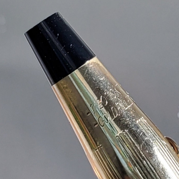 CROSS 1/20 12k Gold Filled Pen and Pencil Set w/Original Presentation Box - Picture 8 of 10